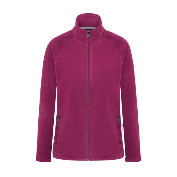 KARLOWSKY | Arbetskläder Fleecejacka för kvinnor Warm-Up - Fuchsia - Storlek: S