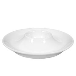 (6 pieces) SELTMANN WEIDEN | Porcelain Egg Cups with Saucer – Meran Basic - White