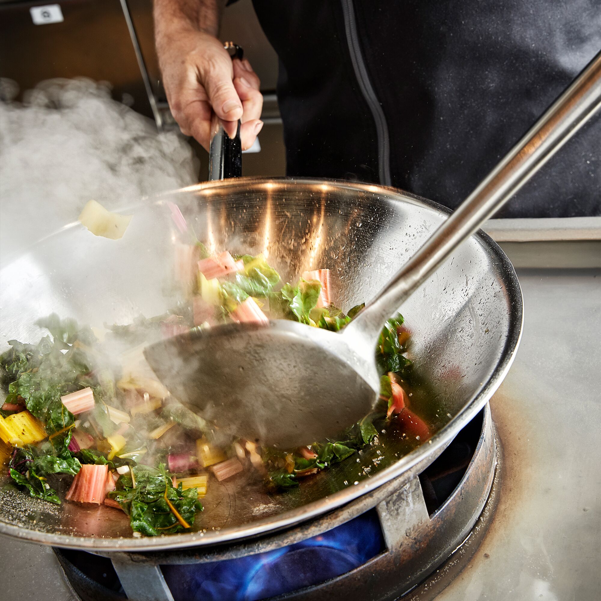 DEMEYERE | APOLLO 7 - Wok à fond rond - Ø 360mm -  inox 
