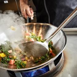 DEMEYERE | APOLLO 7 - Wok a base rotonda - Ø 360mm - Acciaio inox
