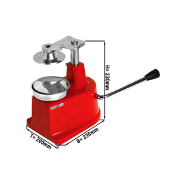 Máquina para hacer hamburguesas manual