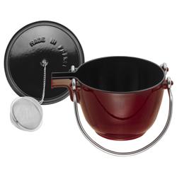 STAUB | Cast Iron Teapot 1.1 L – Grenadine Red - Induction, Grill & Oven
