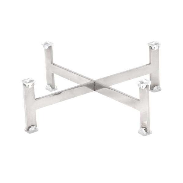 Buffetständer - Höhe: 120mm - Chrom - passend für Platten & Teller ab 210mm