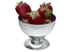 Coppetta gelato in acciaio inox - Ø10,5cm
