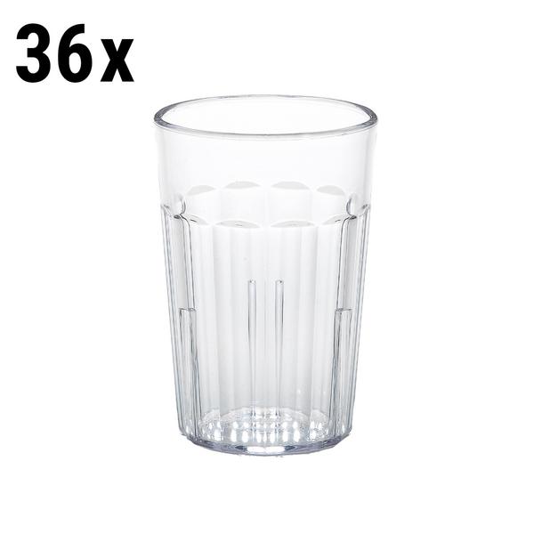 (36 τεμάχια) CAMBRO | NEWPORT - Ποτήρι για ποτό - 189 ml - Χωρίς BPA - Διαφανές