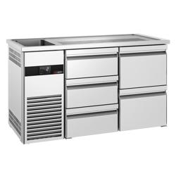 Barkoelkast PREMIUM - 1550x700mm - 5 laden