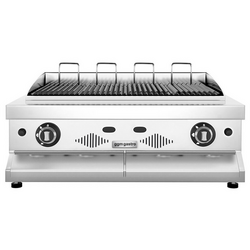 Grelhador com bacia de água, a gás 0,8 m - 10,4 kW