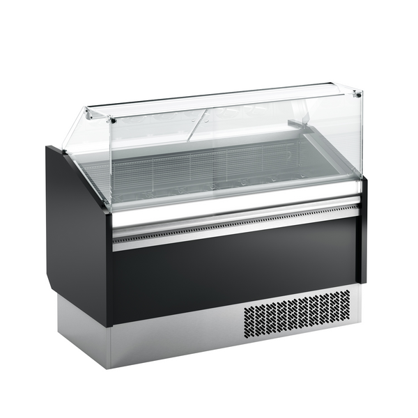 Glassbar – 1,622 x 0,67 m - svart