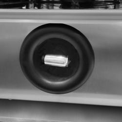 A gas-Forno combinato a vapore - Touch screen - 20x GN 1/1 - incl. Sistema di lavaggio, Sonda al cuore & Innengestell