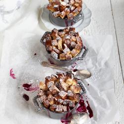 STAUB | SPECIALITIES - لوح تقديم لـ 3 أواني  صغيرة من الخيزران - 420×160 مم - خيزران