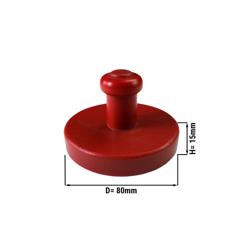 Frikadellen-/ Hamburgerpresse - Kunststoff - klein - Ø 80mm - 15 Löcher - 85 Gramm
