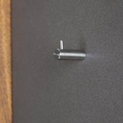 AIR-WOLF | Gancio singolo per abiti - Acciaio inox