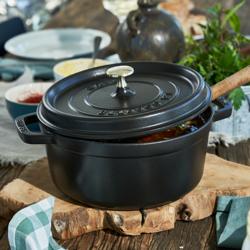STAUB | LA COCOTTE - Kookpot - Ø 220mm - Gietijzer - Zwart