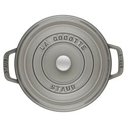 STAUB | LA COCOTTE - Kookpot - Ø 180mm - Gietijzer - Grafietgrijs