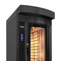 Roterende heteluchtoven op gas voor bakkerij - Touch - 10x EN 60x40 - met rijskast & wassysteem