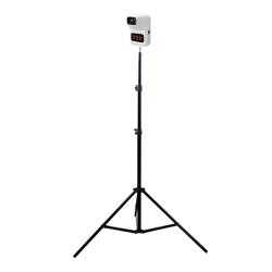 Infraroodthermometer - Digitaal - met temperatuuralarm - 0°C tot 100°C / 32°C tot 42°C - incl. standaard