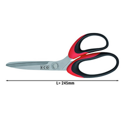 Papir- / tapetskærer - 24,5 cm - Skærelængde 11 cm