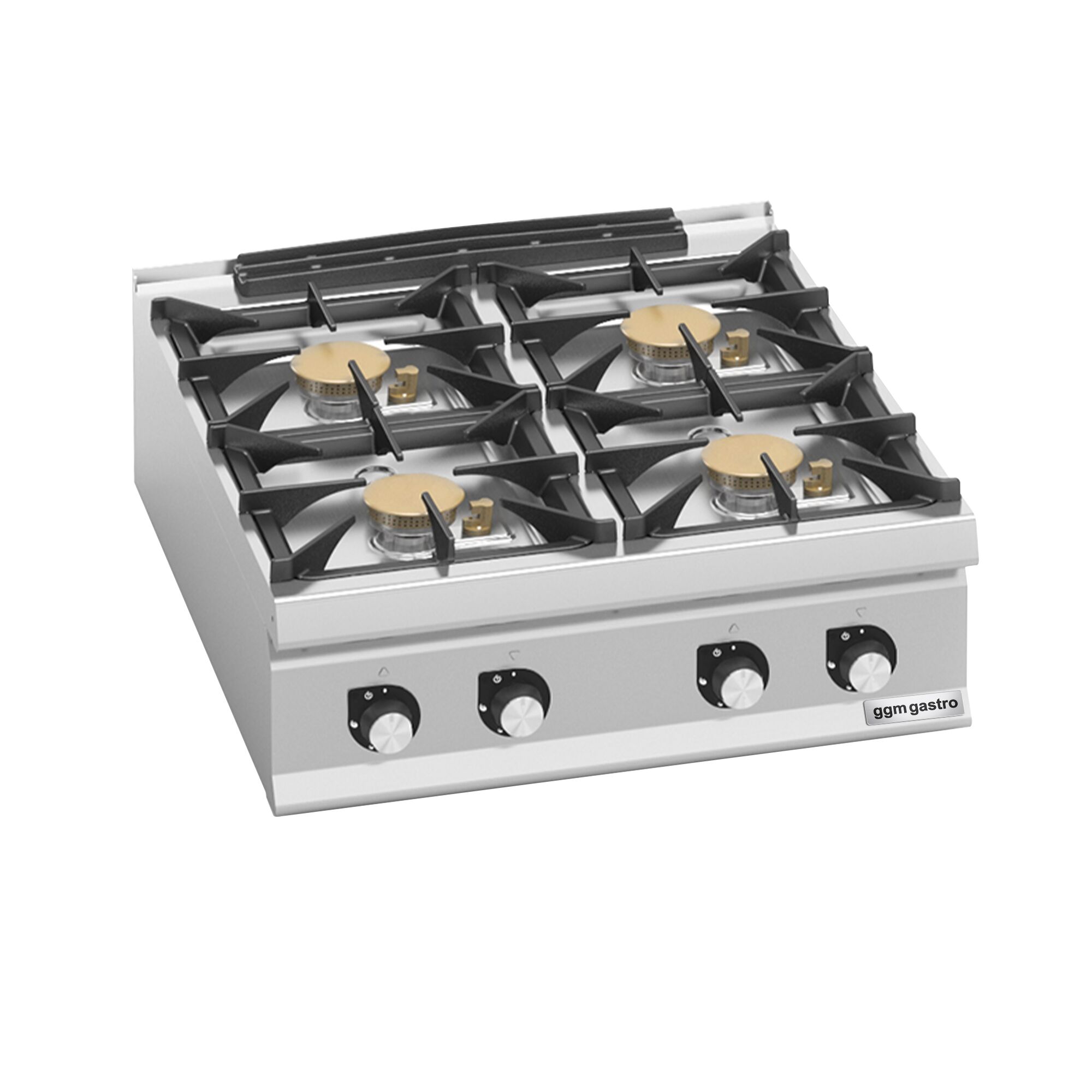 Fourneau à gaz – avec 4 brûleurs – 40 kW – modèle haute performance