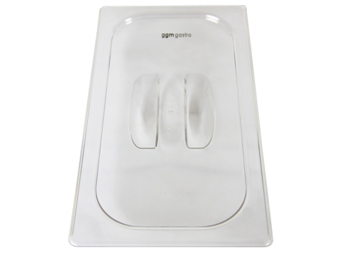 Capac din policarbonat GN 1/3 - transparent - 7 mm înălţime