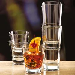 (12 bucăți) Pahar Longdrink - SAO PAULO - 355 ml - Transparent