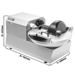 Commercial Bowl Cutter - 12L - 750 W - 230V - 1440 rpm