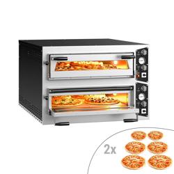 Forno de pizza 6+6x 35 cm (profundidade)