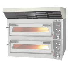 Cappa per forno per pizza - 917x848x150mm - acciaio inox | senza motore - compatibile con PP430 & PP830