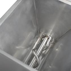 Kézi tésztaosztó - tartozék: tésztagömbölyítő fej és rozsdamentes acél állvány - 0,83 kW - Adagsúly: ~50–220 g - Kapacitás: 44 l - max. 1 200 db/óra