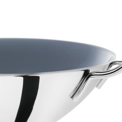 ZWILLING| Wok Pan – Ø 32 cm - Stainless Steel - Ceramic Nonstick - Induction Ready - Glass Lid