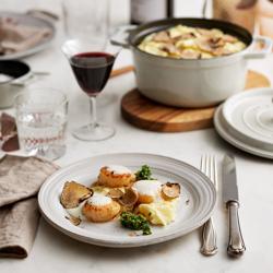 STAUB | LA COCOTTE - Kookpot - Ø 180mm - Gietijzer - Witte truffel