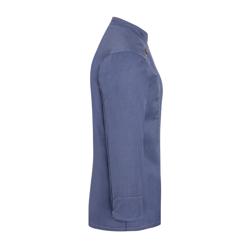 KARLOWSKY | Damska bluza kucharska Styl dżinsowy - Niebieski w stylu Vintage - Rozmiar: 34