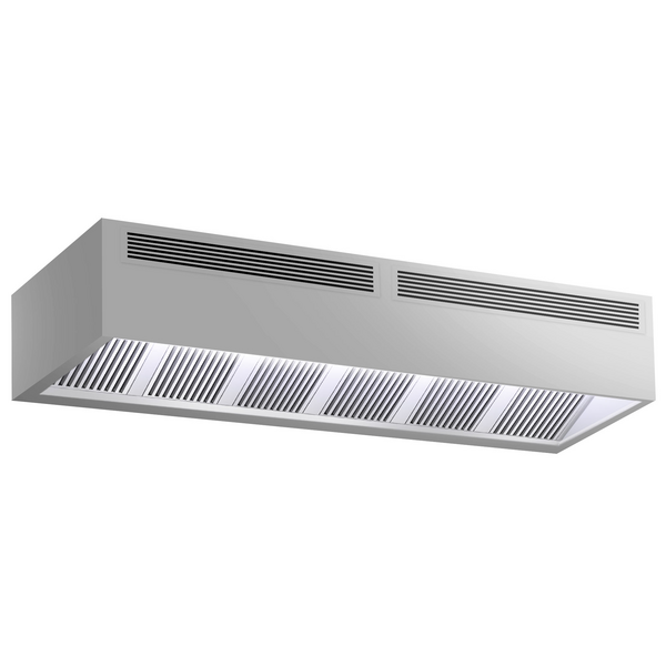 Okap skrzynki indukcyjnej - 3,2 m - z filtrem i lampą LED	