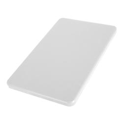 Snijplank - 250x400mm - Dikte: 20mm - HDPE 500 - Wit - Vaatwasmachinebestendig - HACCP-conform