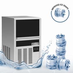 Eiswürfelbereiter - Zylinder - 22 kg/24 h