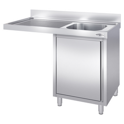 یونیت ظرف ماشین ظرفشویی - 1200*600 میلیمتر - یک سینک راست