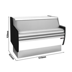 Kassa-sectie - 1310mm - frontpaneel wit