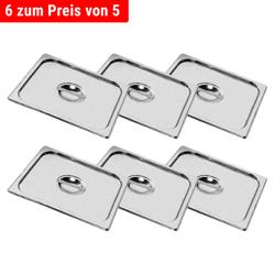 Edelstahl GN-Deckel 1/2