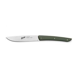 (4 stuks) BERKEL | Steakmes - Olijfgroen - Mes: 110mm