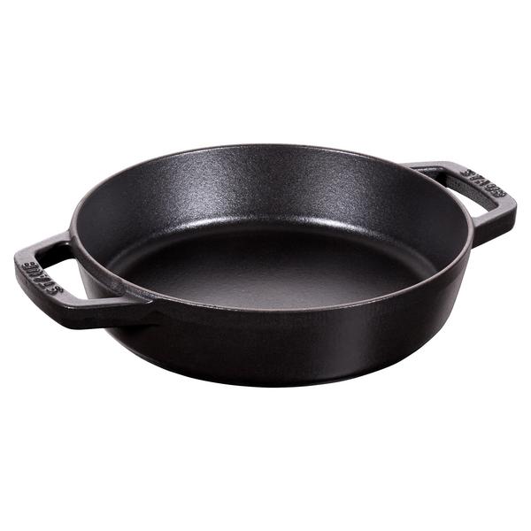 STAUB | PANS - Koekenpan met 2 handgrepen - Ø 200mm - Gietijzer - Zwart