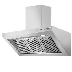 Hotte professionnelle à filtre plasma à recyclage - 1200mm - Débit 800m³/h - avec Moteur intégré, Filtre plasma & Éclairage LED