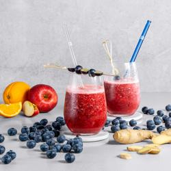 ZWILLING | Sorrento Glass Straw Set – 4x straws + brush - borosilicate - hot & cold