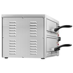 Elektrikli Pizza Fırını - Kompakt - 33 cm x 1+1 Pizza Kapasiteli - 230V - Manuel