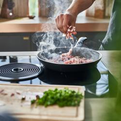 BALLARINI | Bologna Granitium Non-Stick Frying Pan – Ø 20 cm - Aluminium - Induction - Black