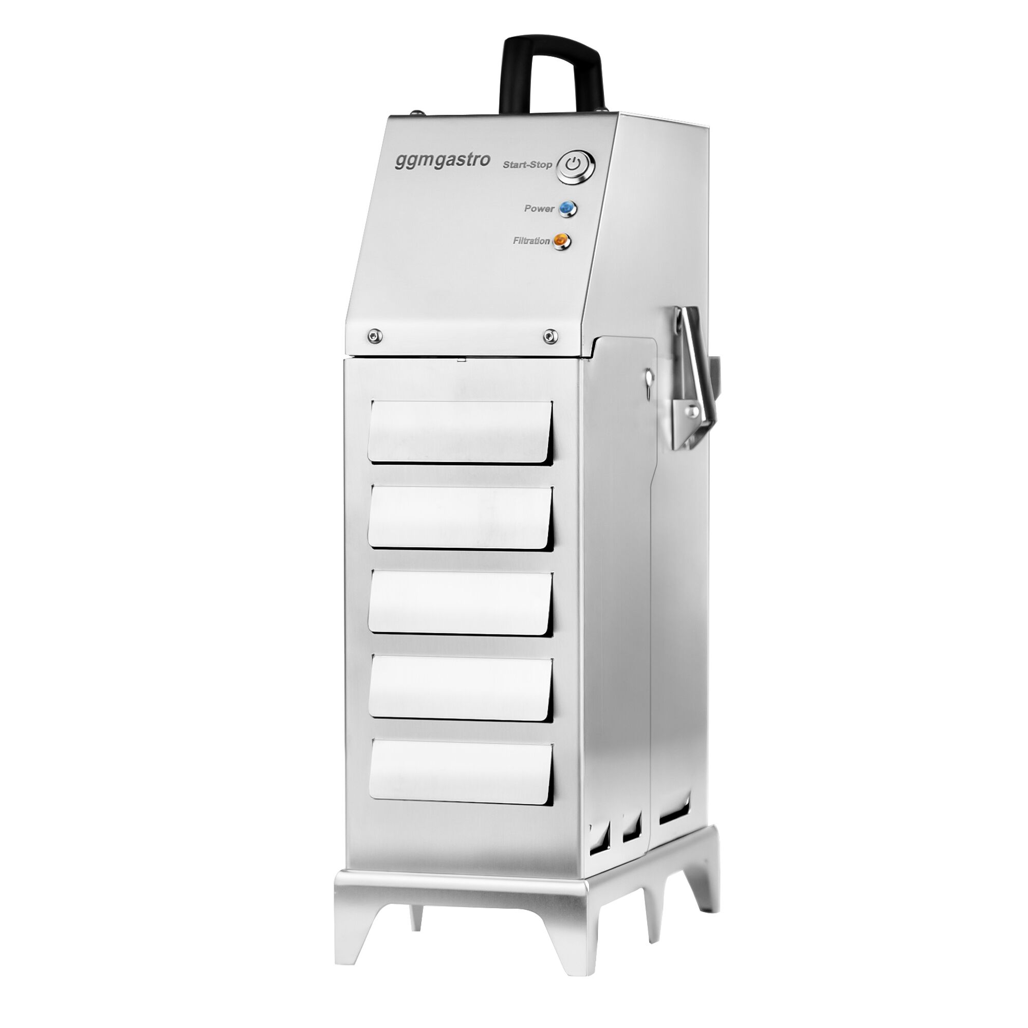 Filtre à huile de friture portable – 50 litres/minute – pour friteuses jusqu’à 20 litres