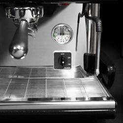 Siebträgermaschine - 2 Gruppig - Schwarz