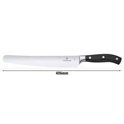VICTORINOX | GRAND MAÎTRE - Brood- & banketbakkersmes met gekartelde rand - Mes: 260mm