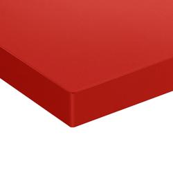 Schneideplatte für Arbeitstisch - 1200x700mm - HACCP-Konform - Rot