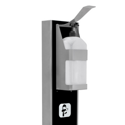 Distribuidor de desinfetante de aço inoxidável