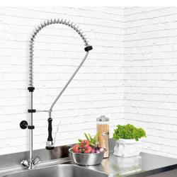 Bateria prysznicowa 1000 PREMIUM PLUS - z 2 mieszaczami, uchwyt ścienny, wylewka obrotowa 360°, przełącznik podtrzymania strumienia, aerator - 1070mm