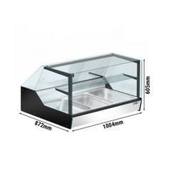 Warmhoudvitrine - 1000mm - 3 x GN 1/1